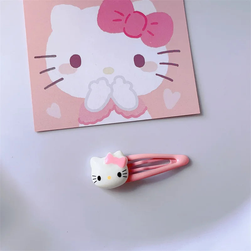 Hello Kitty Barrettes Hair Clips