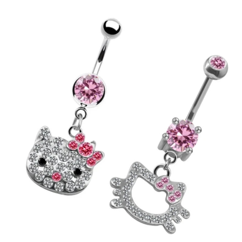 Hello Kitty Belly Ring