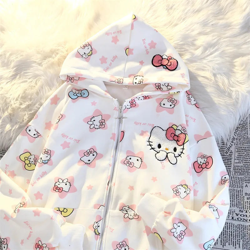 Hello Kitty Hoodie Jacket