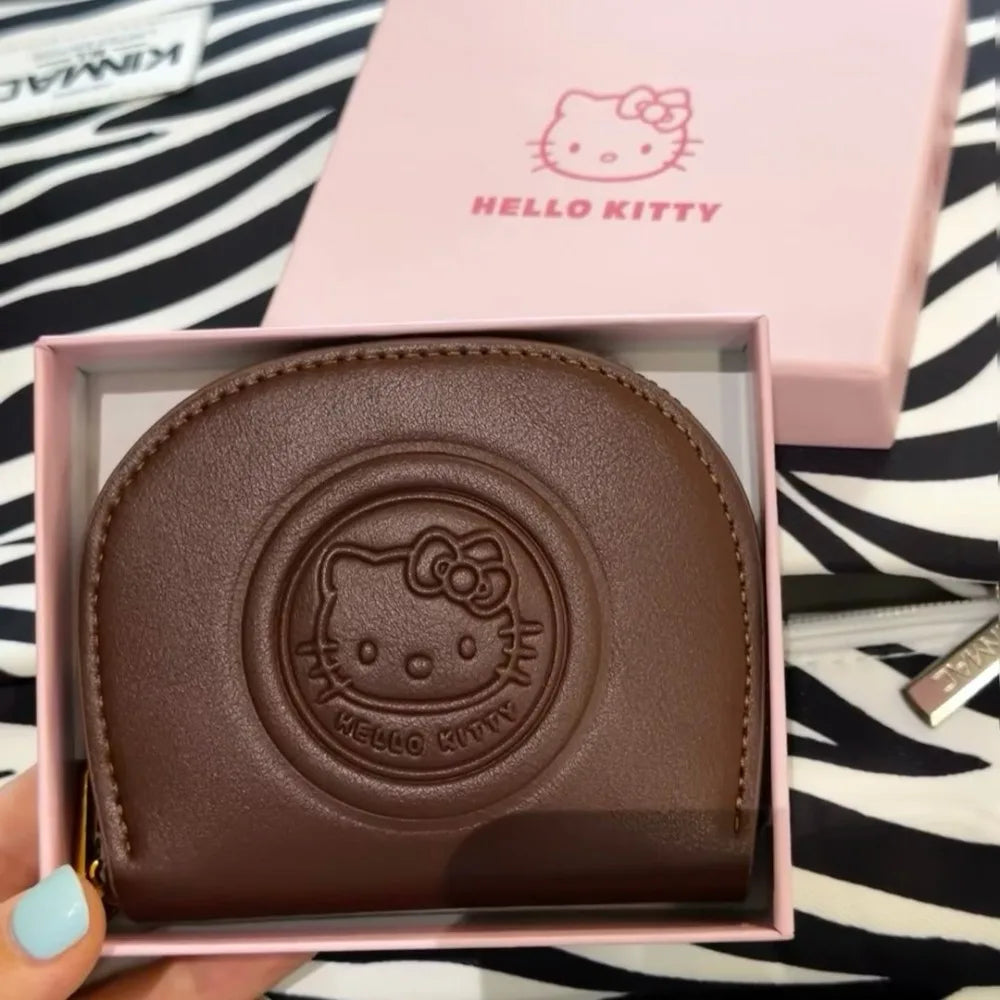 Hello Kitty Brown Kawaii Retro Wallet