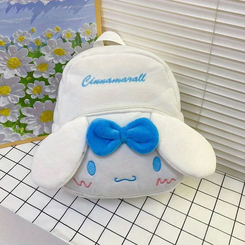 Sanrio Plush Backpack Hello Kitty x Kuromi x My Melody x Cinnamoroll