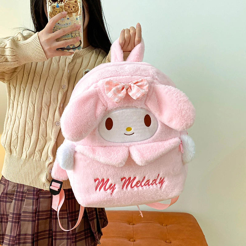 Sanrio Kawaii Plush Backpack Bag