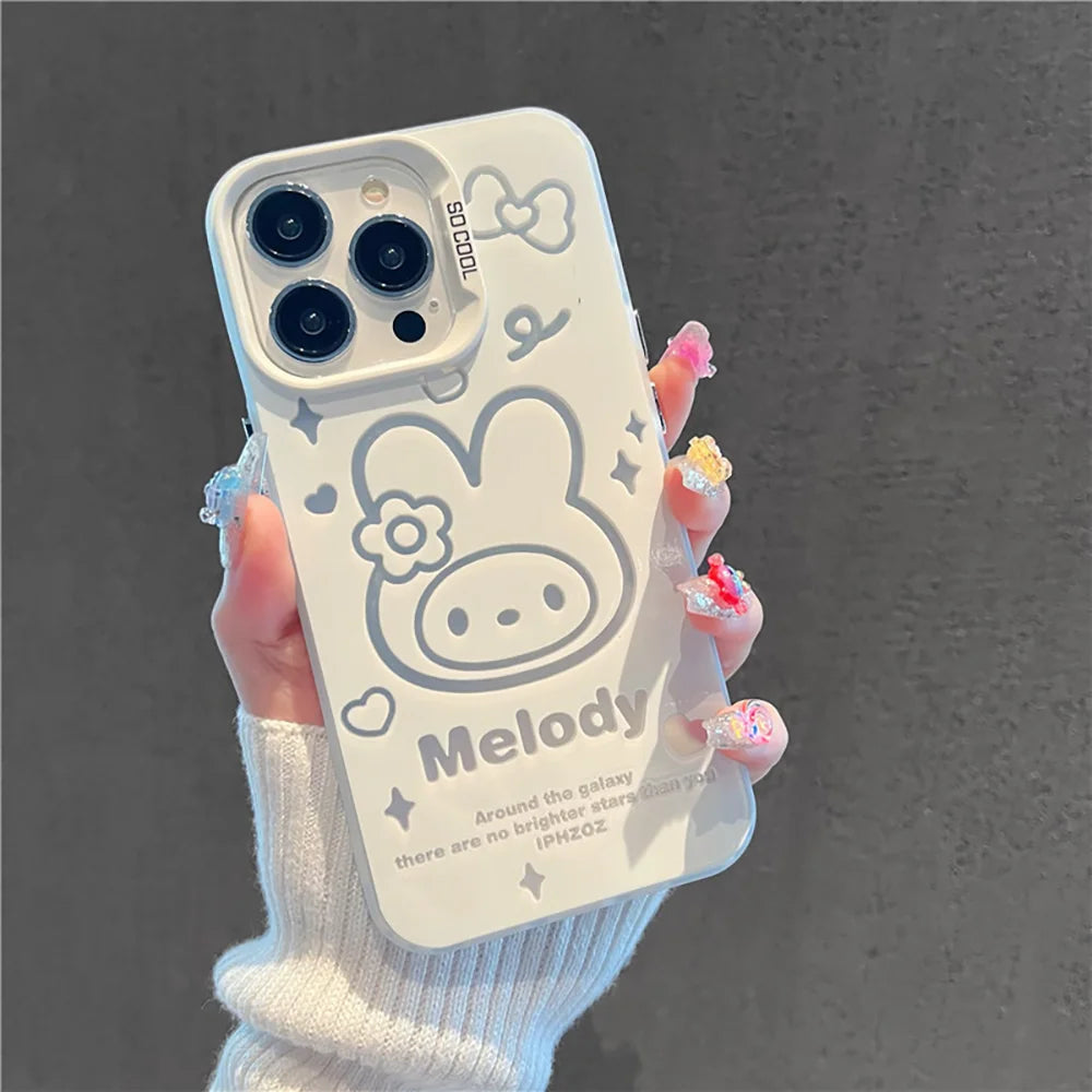 Kuromi x My Melody Kawaii Sanrio Phone Case