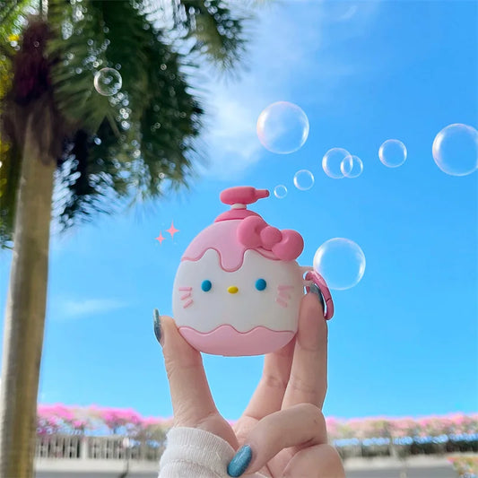 Hello Kitty Shampoo Bottle Airpods Case