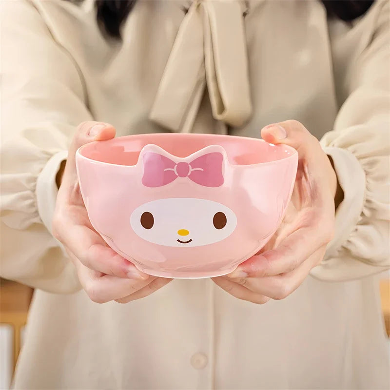 Sanrio Kawaii Ceramic Bowls Tableware