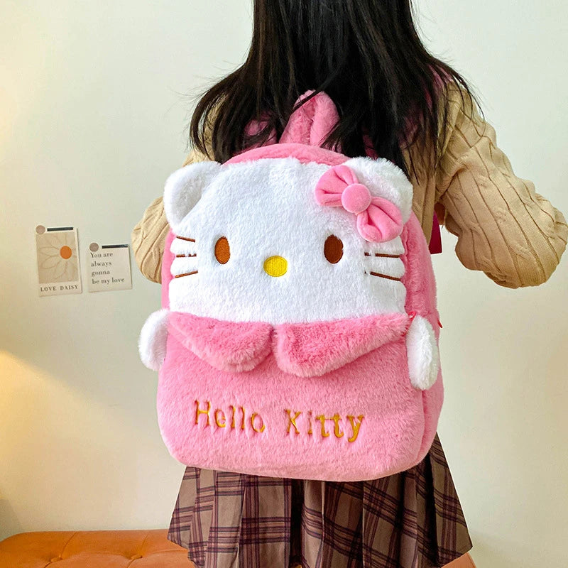 Sanrio Kawaii Plush Backpack Bag