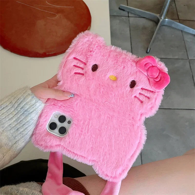 Hello Kitty Pink Plush Purse Phone Case