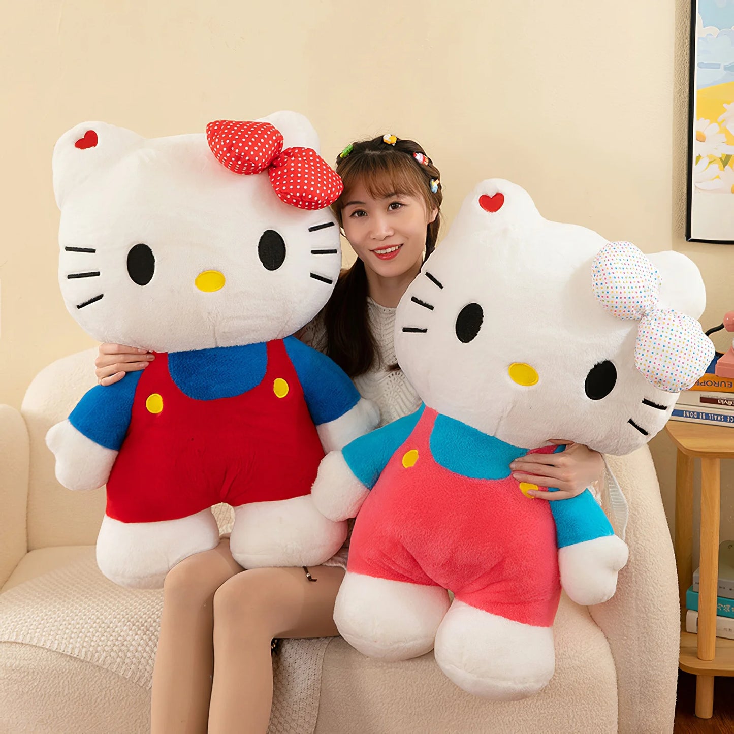 Hello Kitty Large Kawaii 40cm, 60cm 80cm Plushie