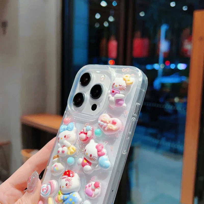 Hello Kitty Sweet Cream Lollipop Phone Case