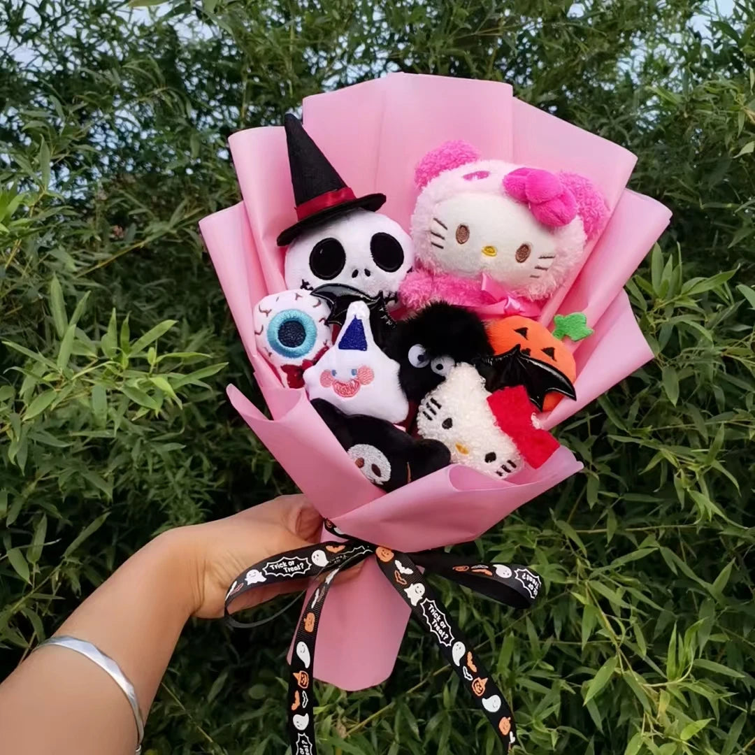 Sanrio Kawaii Halloween Plush Bouquet