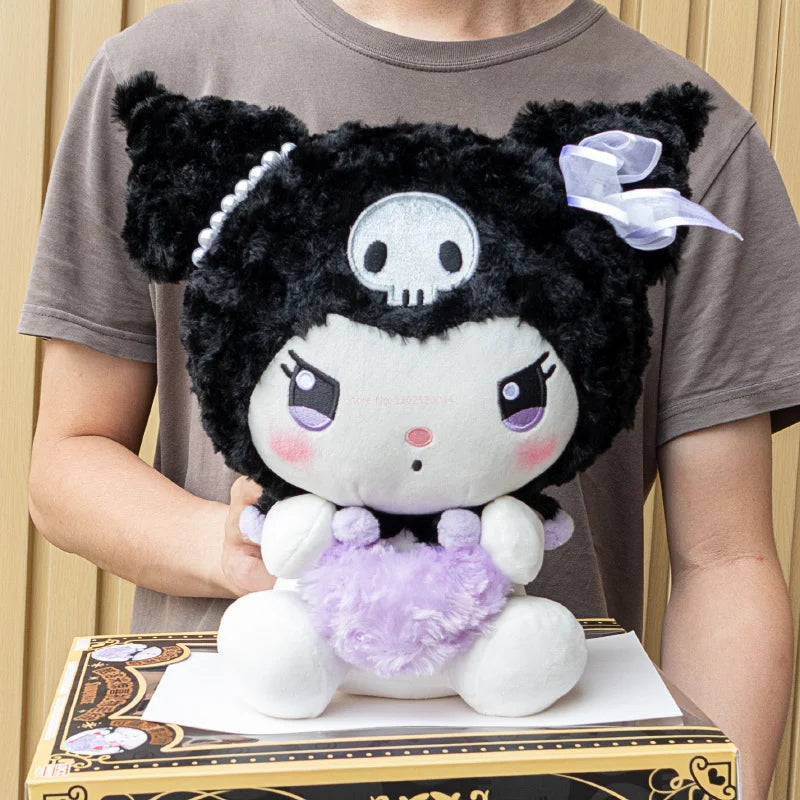 Kuromi Pastel Purple Heart Plushie