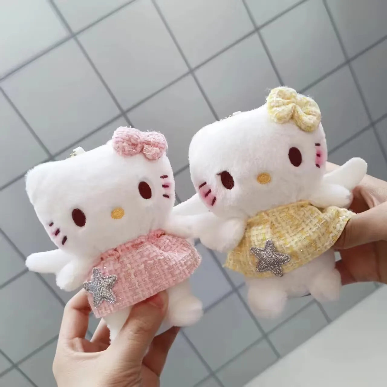 Hello Kitty Plush Angel Keychain