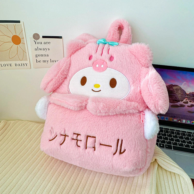 Sanrio Kawaii Plush Backpack Bag