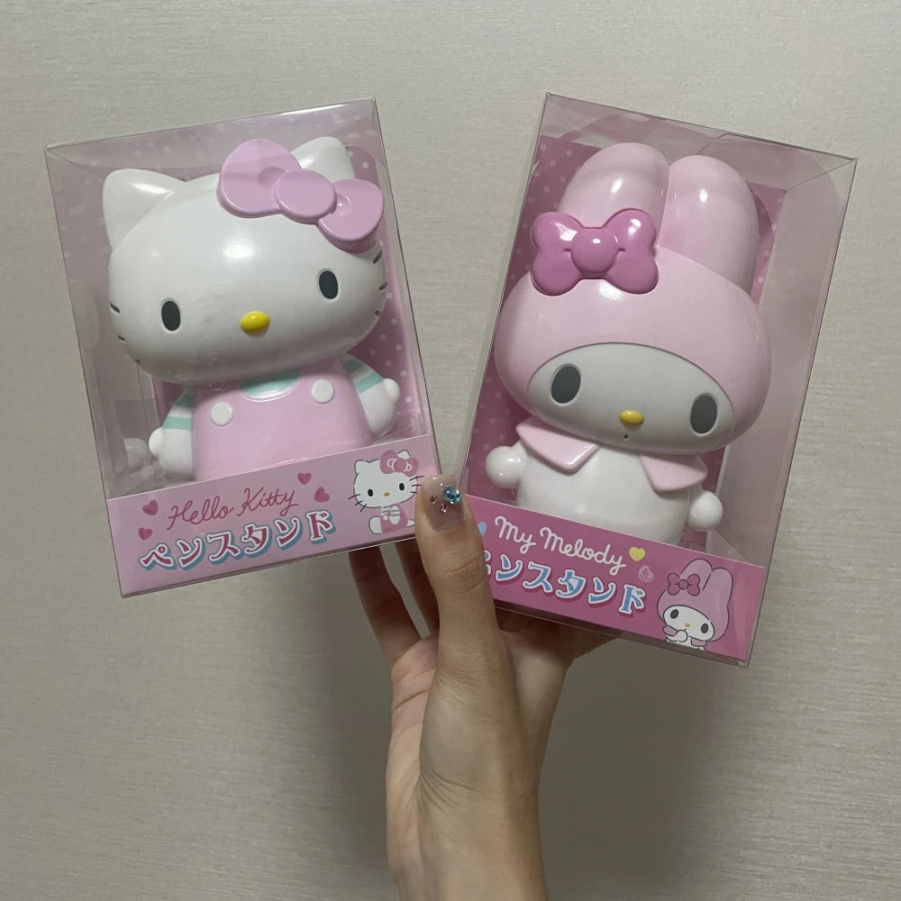 Sanrio Hello Kitty x Kuromi x My Melody x Cinnamoroll Pencil Holder Makeup Storage Decor