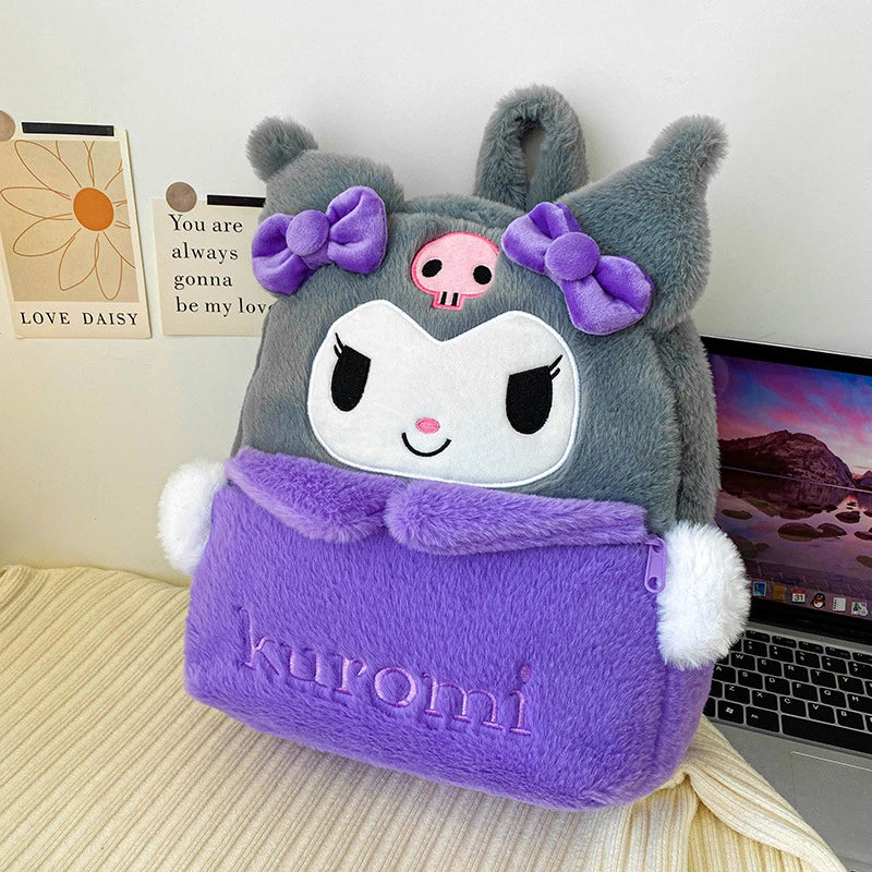 Sanrio Kawaii Plush Backpack Bag