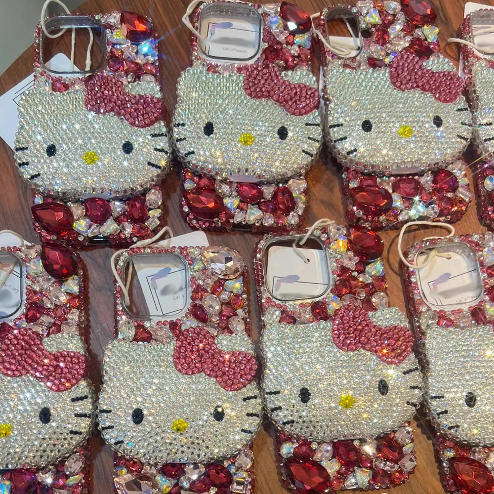 Hello Kitty Rhinestone Gem Phone Case