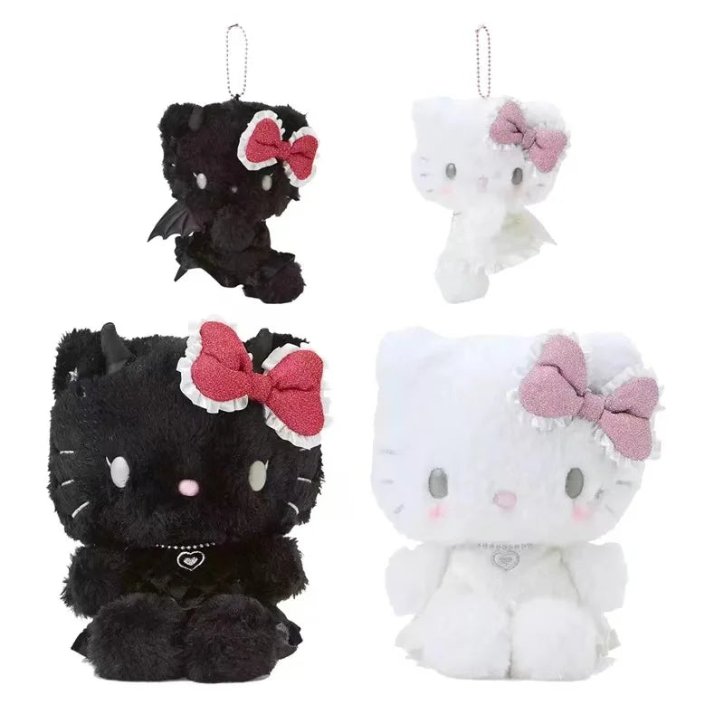 Hello Kitty Angel and Devil Series Plushie Keychain