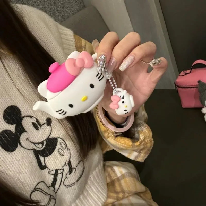 Hello Kitty Cute Tea Pot Kettle Airpods Case