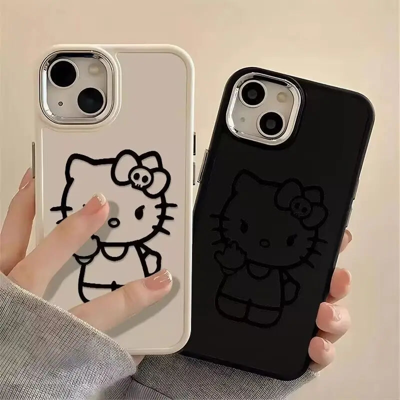 Hello Kitty Middle Finger Up Phone Case