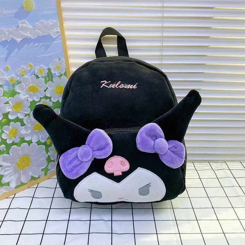 Sanrio Plush Backpack Hello Kitty x Kuromi x My Melody x Cinnamoroll