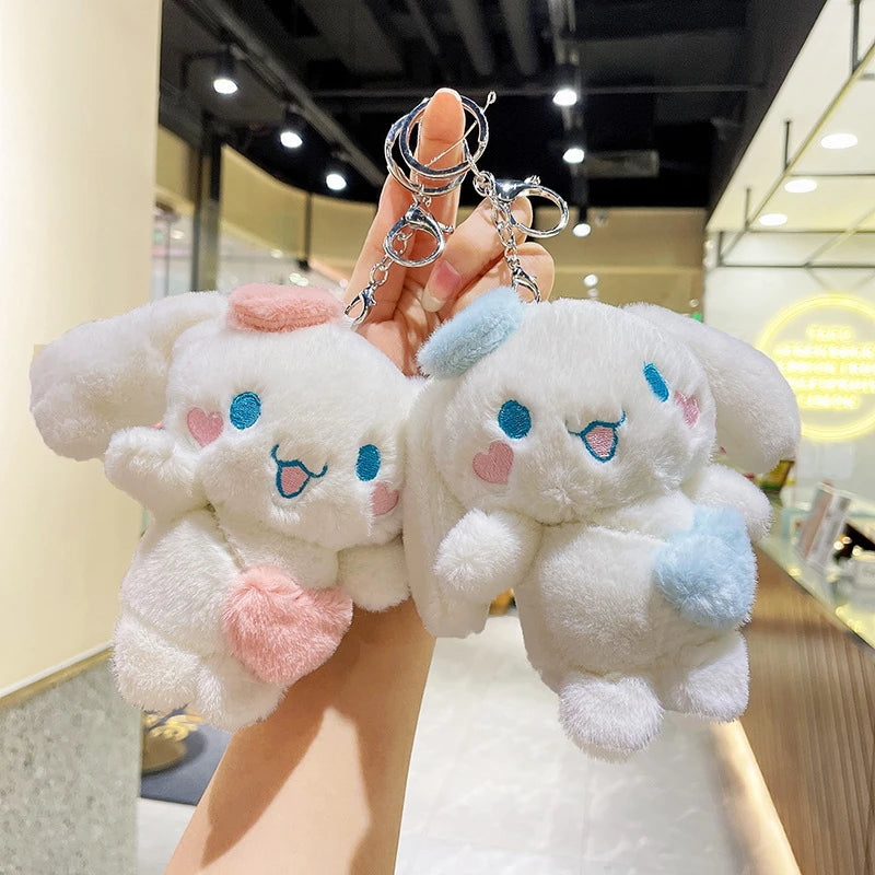 Cinnamoroll Plush Kawaii Adorable Matching Keychain