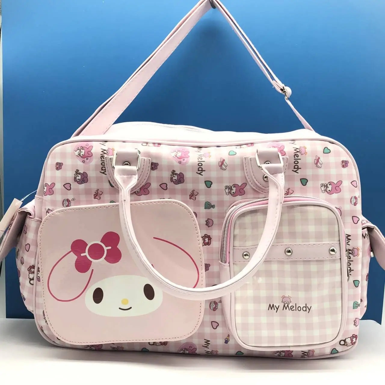 Hello Kitty Bag Cute Pink Glossy Bag