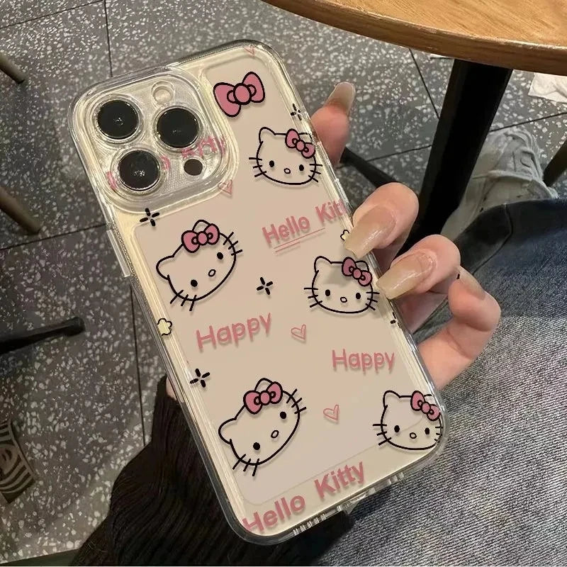 Hello Kitty Head Bow Phone Case