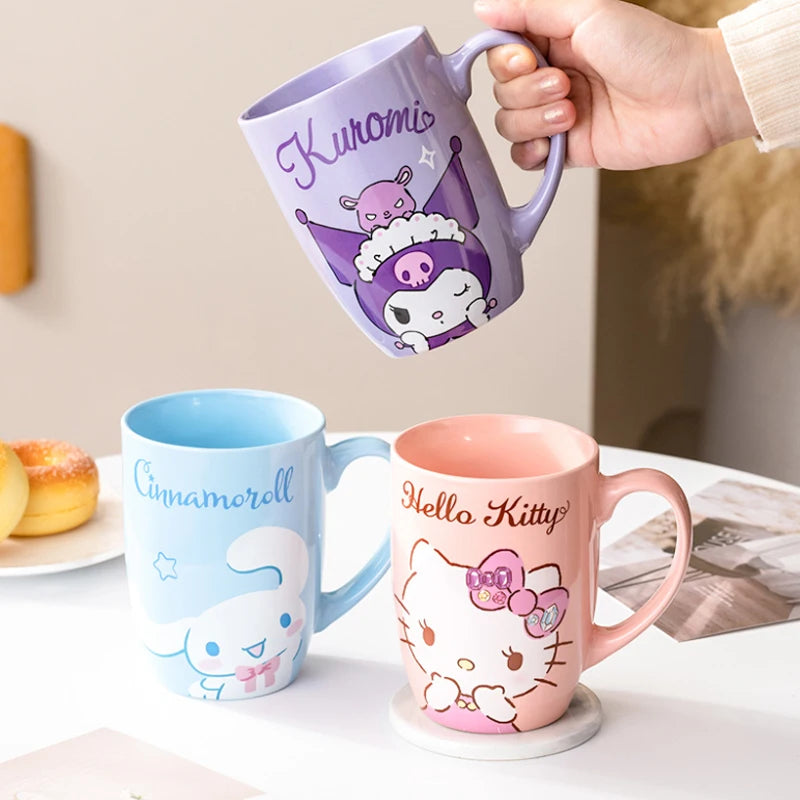 Hello Kitty Ceramic Mug Cups