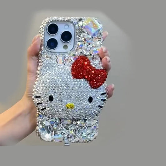 Hello Kitty Rhinestone Gem Phone Case