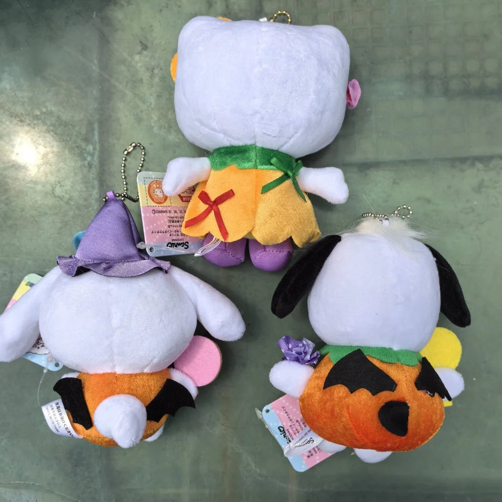 Sanrio Halloween Plush Keychains