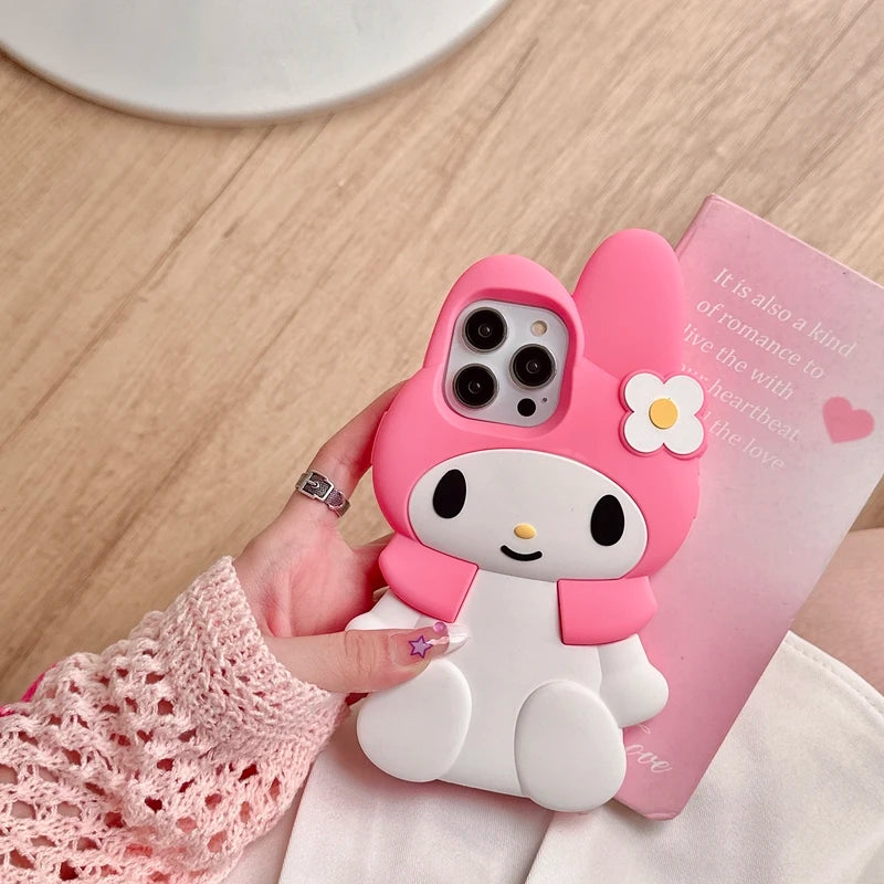 My Melody 3D Silicone Phone Case