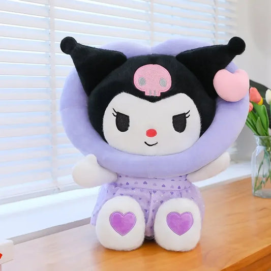 Hello Kitty & Kuromi Heart Valentines Day Plushie