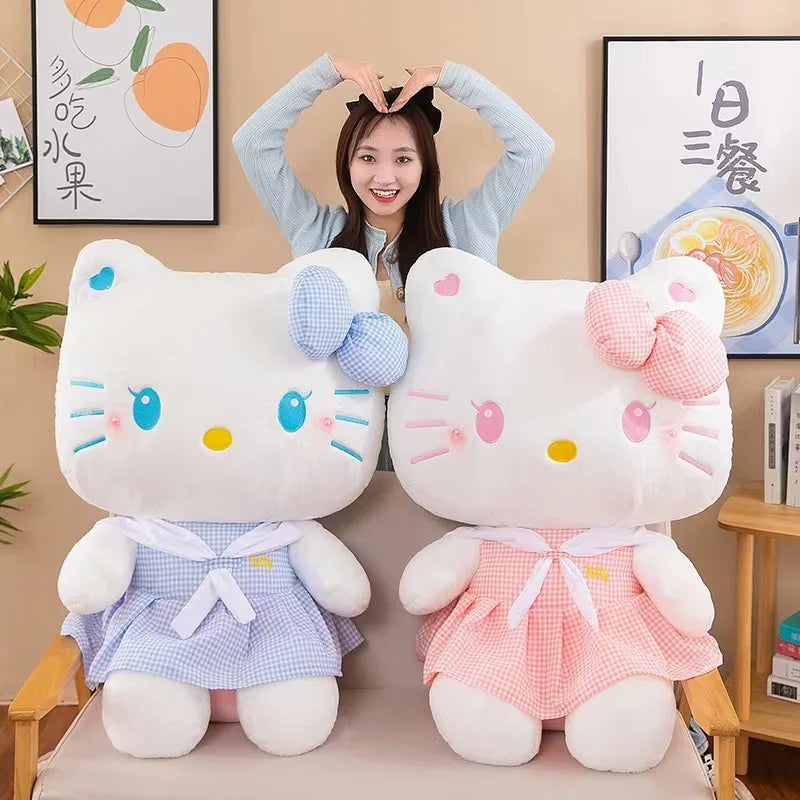 Hello Kitty Gingham Pastel Plushies