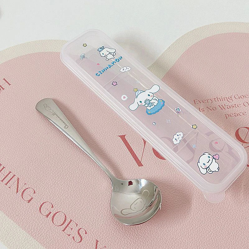 Sanrio Spoon & Fork Set