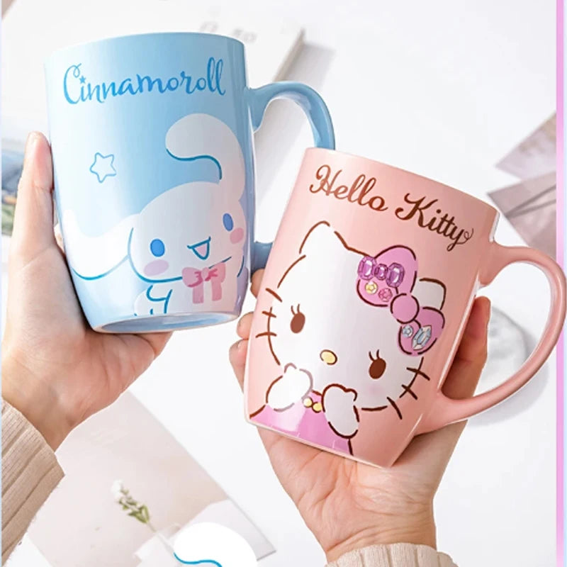 Hello Kitty Ceramic Mug Cups