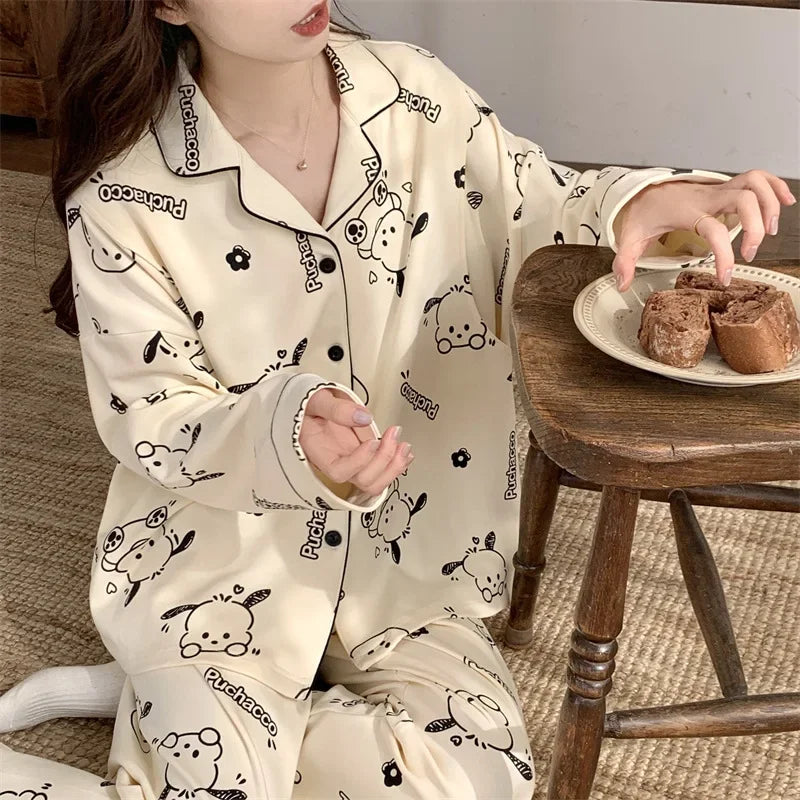 Pochacco Kawaii Sanrio Pajamas