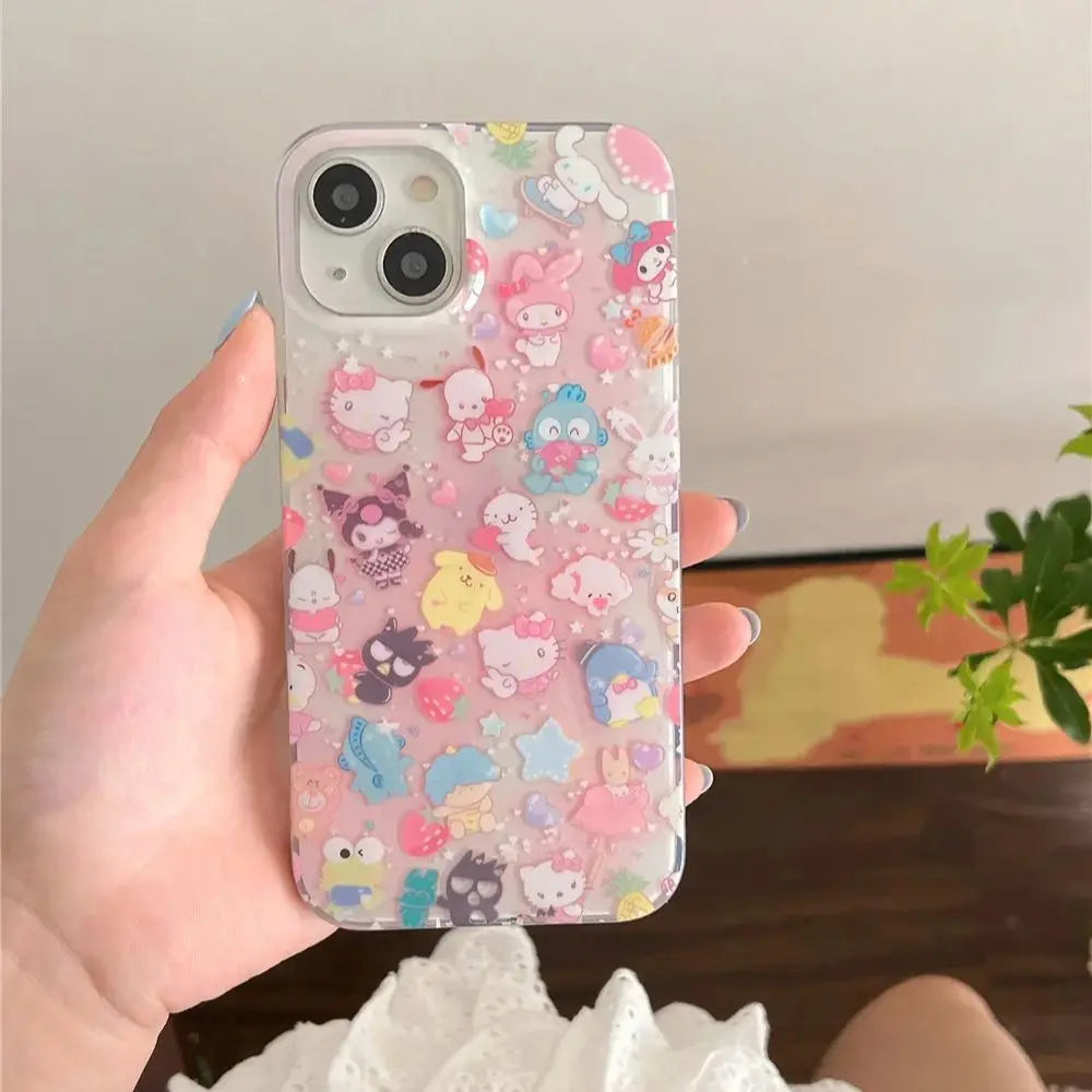 Sanrio Hello Kitty Kuromi Pochacco Y2K Phone Case