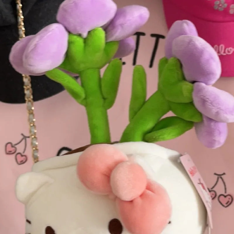 Hello Kitty Flower Pot Plushie