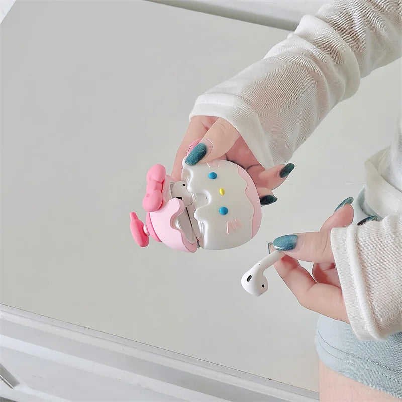 Hello Kitty Shampoo Bottle Airpods Case