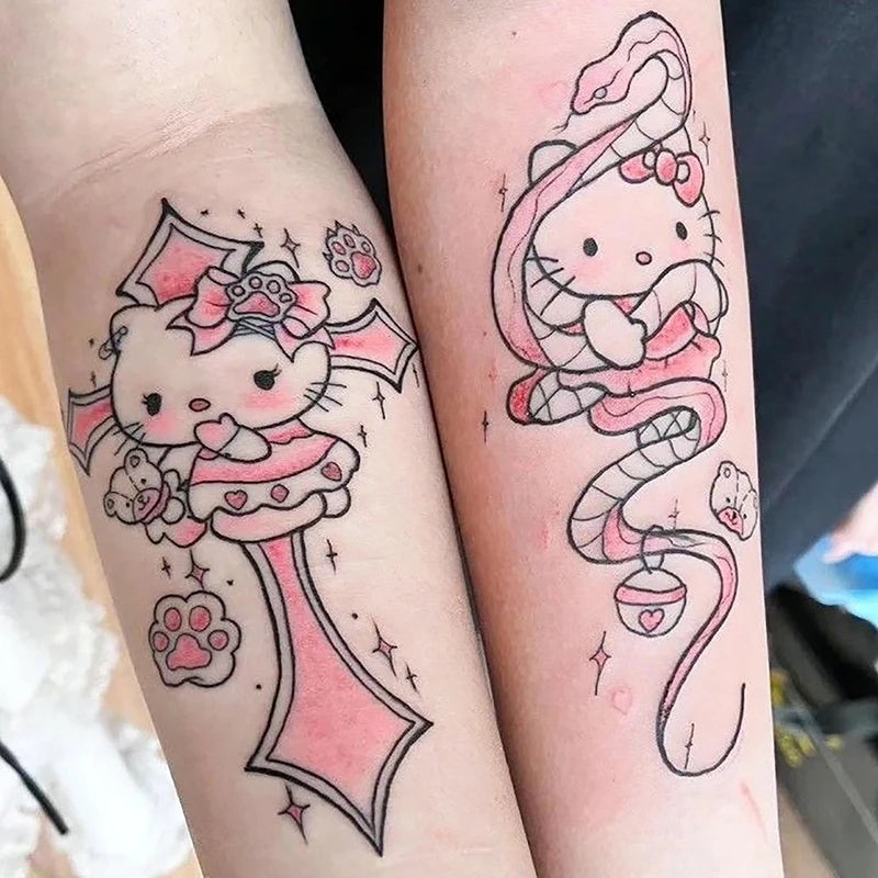 Sanrio Kawaii Tattoo Stickers