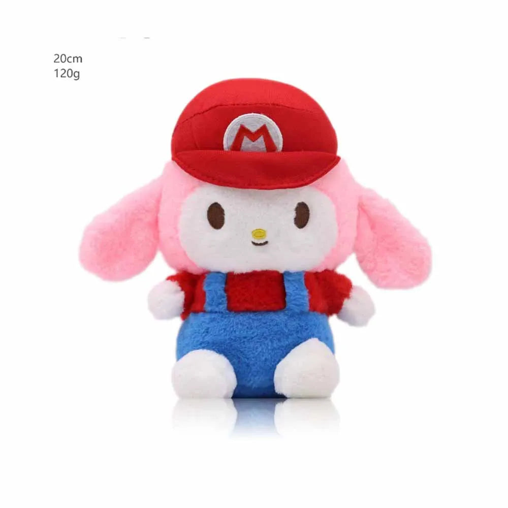 Mario Sanrio Kawaii Plushies