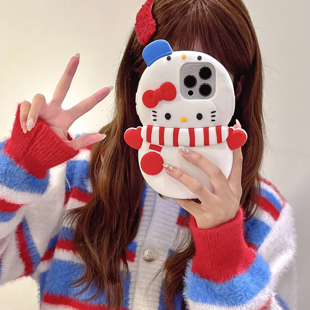 Hello Kitty Snowman Phone Case