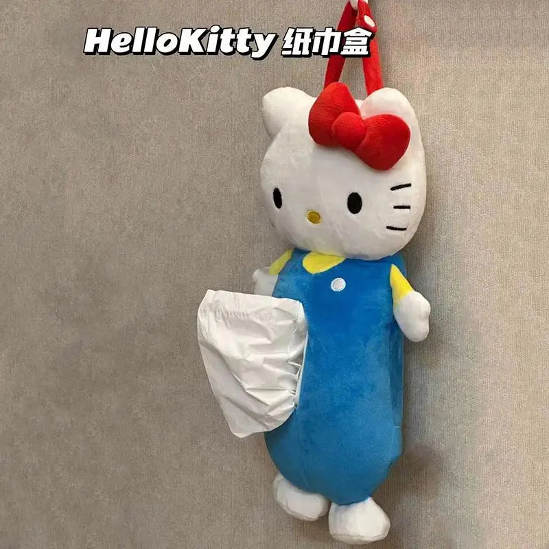 Hello Kitty & My Melody Plush Tissue Box Bag