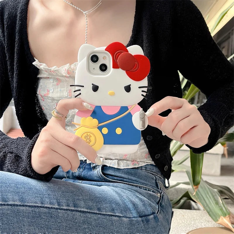 Kitty Bank Robber Phone Case