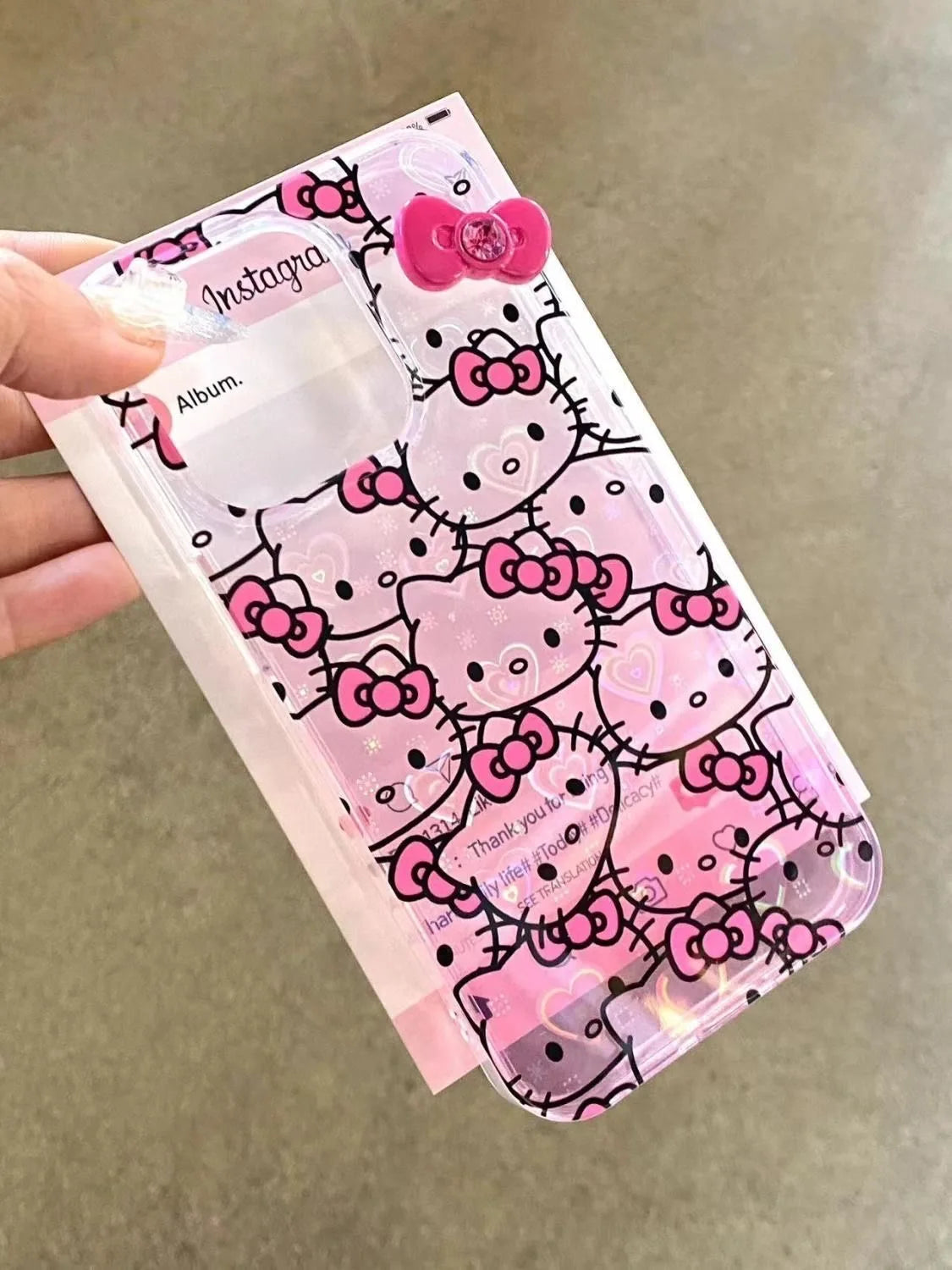 Hello Kitty Y2K Gradient Phone Case