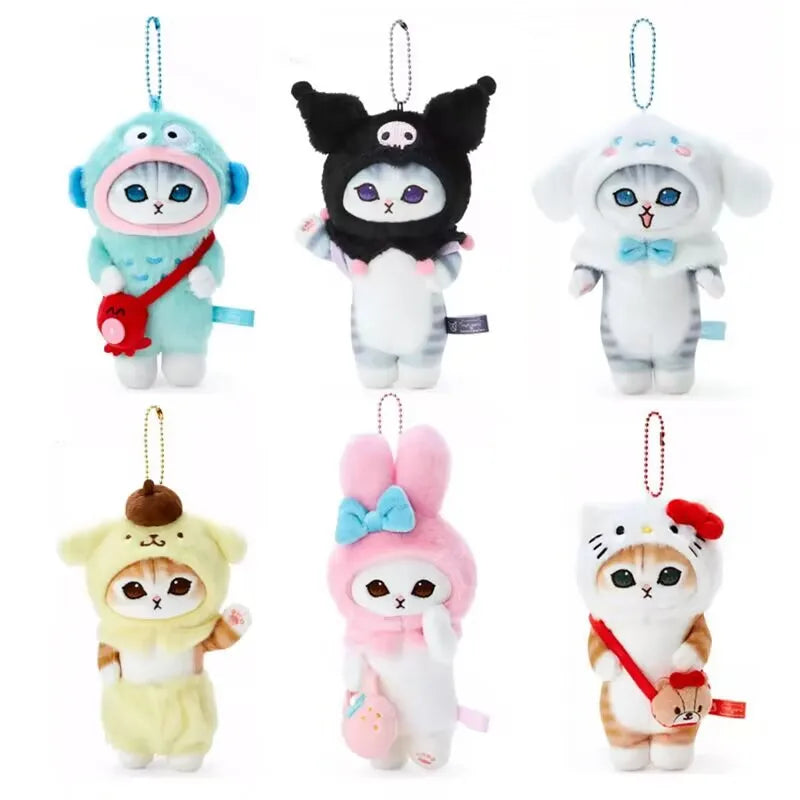 Sanrio Shark Kawaiii Plush Pendant Keychain