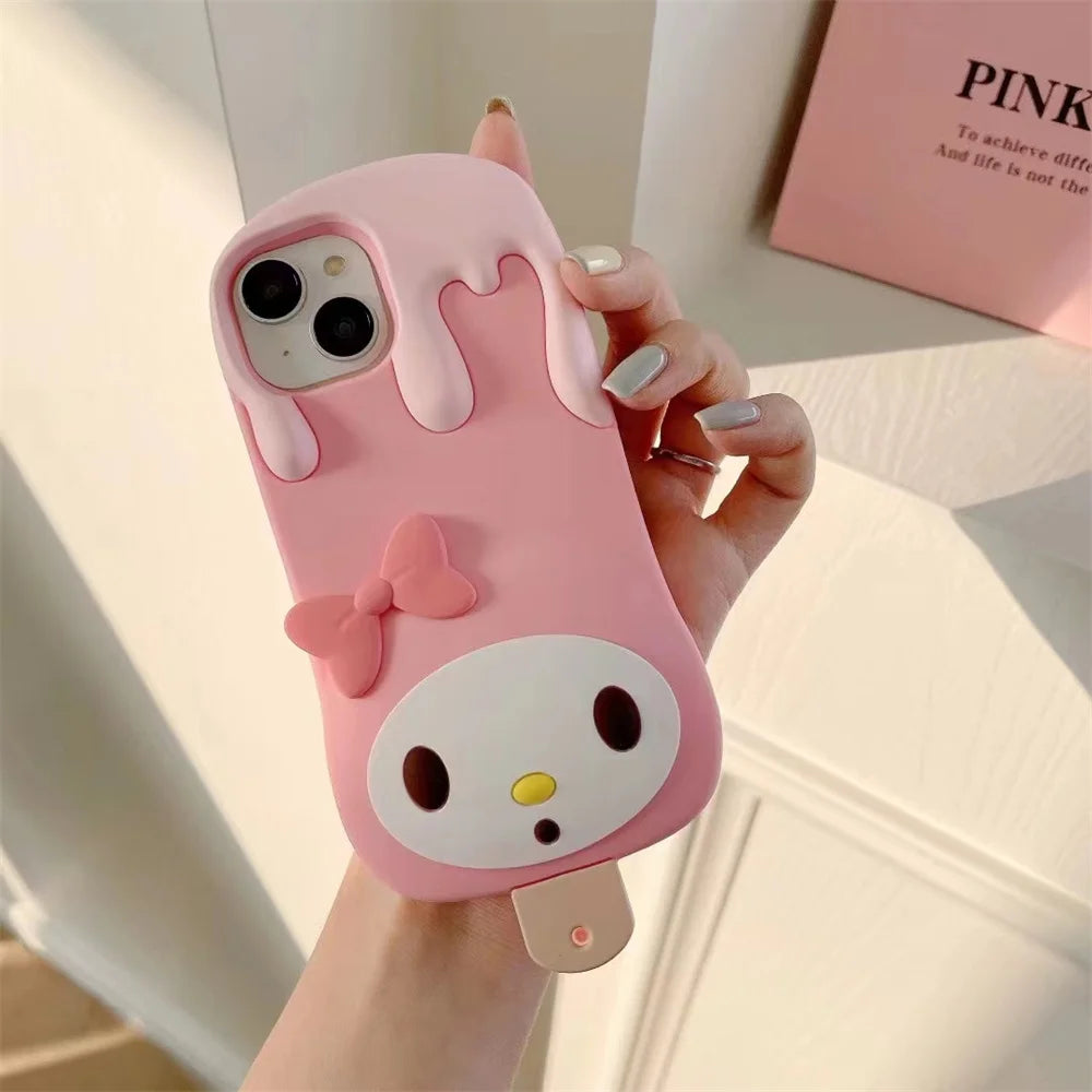 My Melody Melting Ice Cream Popsicle Phone Case