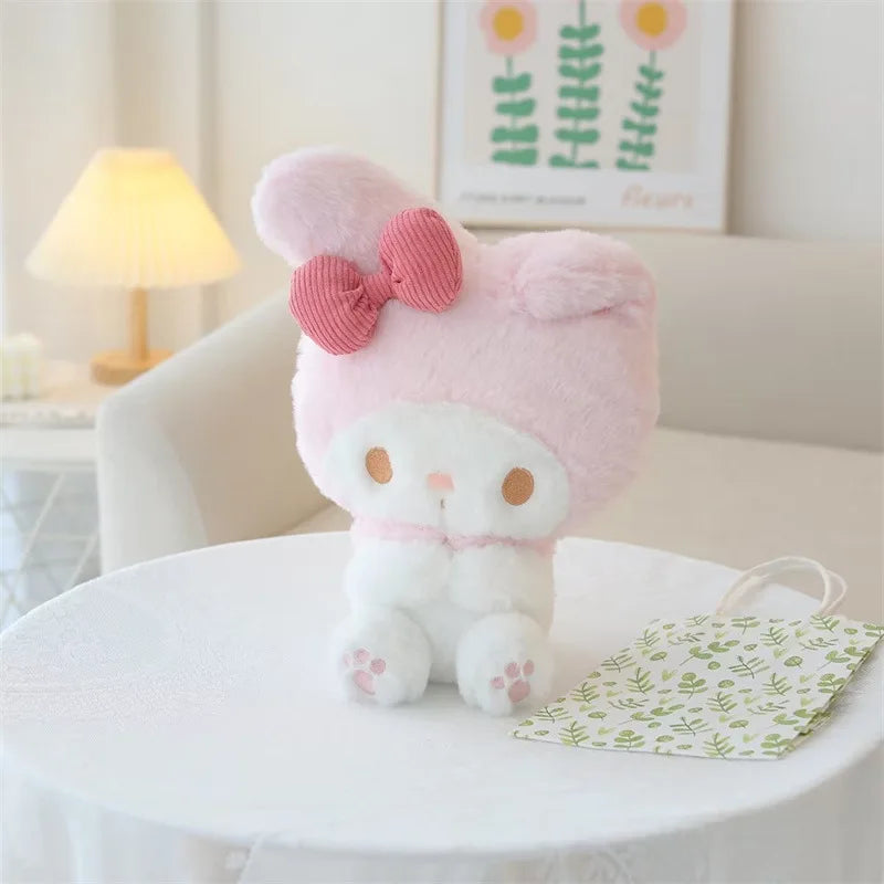 Sanrio My Melody x Kuromi x Cinnamoroll x Pochacco Pastel Kawaii Blush Soft Plushie