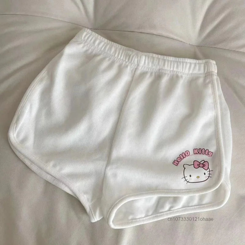 Hello Kitty White Shorts Two Piece Outfit