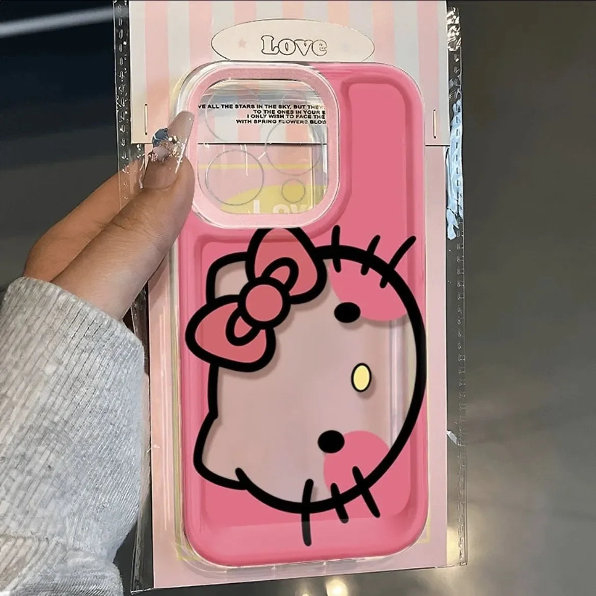 Hello Kitty Face Phone Case